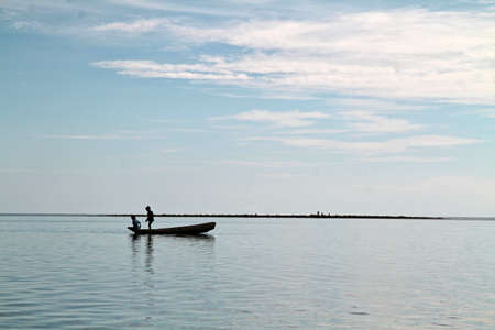the unseen life of Mabul Island sea gypsiesのeditorial素材