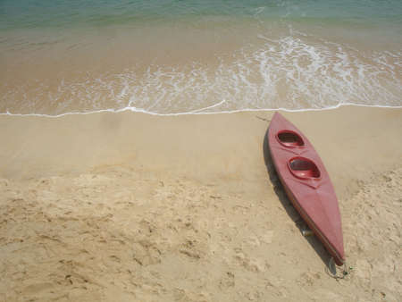 summer holiday at tropical beachの写真素材