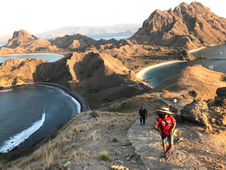 Gran Canaria, Caldera de Taburiente at sunsetの写真素材
