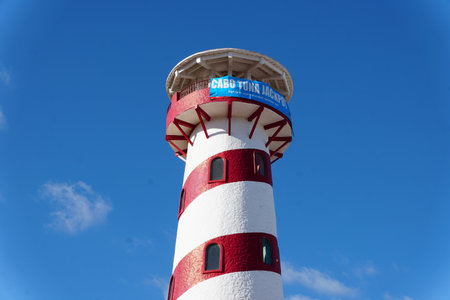 Cabo San Lucas, Mexico - November 7, 2022 - The view of the popular Tequila Lighthouseのeditorial素材
