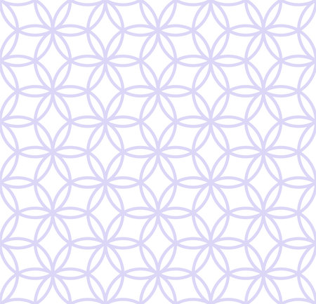 seamless pattern with a geometric circleのイラスト素材
