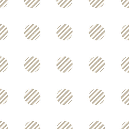 seamless pattern with a geometric circleのイラスト素材