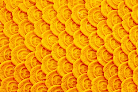 Carved candles の写真素材