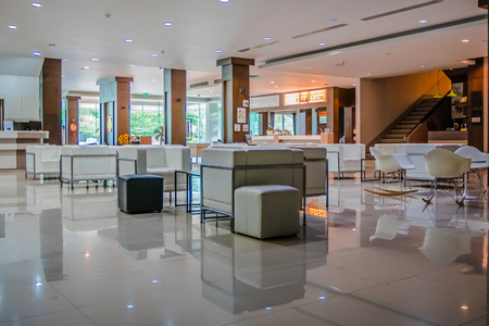 Lobby room in the hospitalのeditorial素材