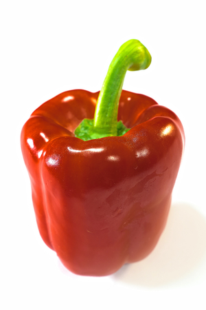Sweet pepper isolated on white background. の写真素材