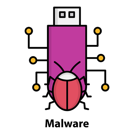 Malware iconのイラスト素材