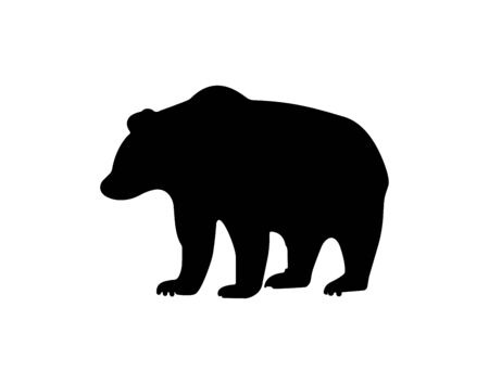 Bear vector icon.のイラスト素材
