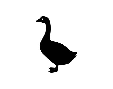 Goose vector illustration - Vectorのイラスト素材