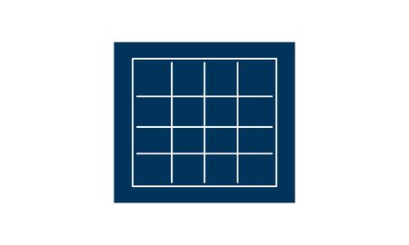Prison vector icon. Simple flat symbol. Perfect  pictogram illustration on white background.のイラスト素材