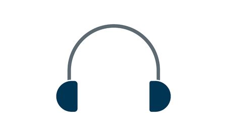 Headphone icon vector concept illustration for designのイラスト素材