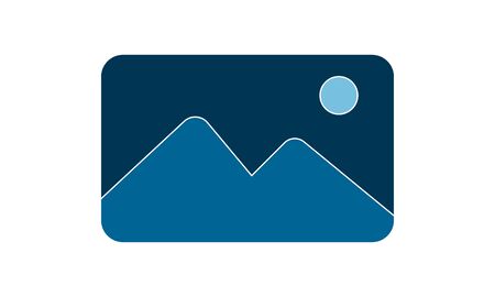 Photo icon vector concept illustration for design.のイラスト素材
