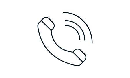 Call icon symbol vector. Mail Icon Symbols vector. symbol for web site Computer and mobile vector.のイラスト素材