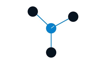 Time network icon vector image