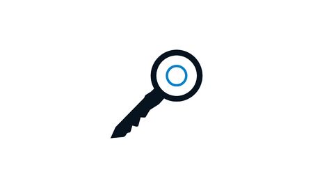 Target Key Icon. Target key creative icon. Simple element illustration.のイラスト素材