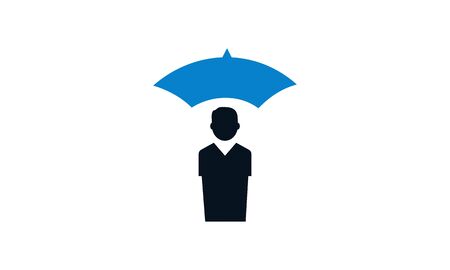 Business protection icon, Concept security safe your Business.のイラスト素材