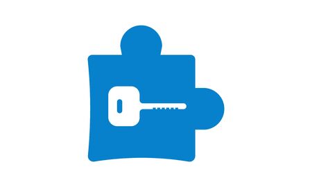 solution icon concept vector illustration.のイラスト素材