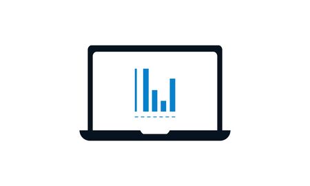 Stock Market vector icon concept - illustration.のイラスト素材