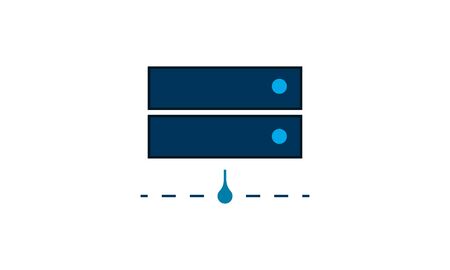 Database Icon Vector. Simple flat symbol. Perfect pictogram illustration on white background.のイラスト素材