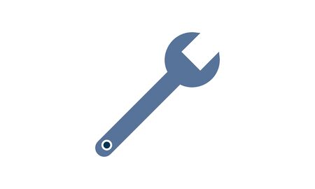 The best wrench icon vector, illustration logo template in trendy style. Can be used for many purposes.のイラスト素材
