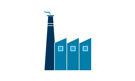 Factory build icon. Industry symbol.のイラスト素材
