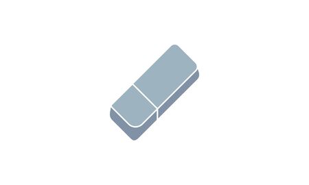 Eraser icon vector concept illustration for design.のイラスト素材