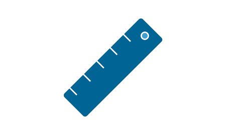 Ruler icon vector concept illustration for design.のイラスト素材