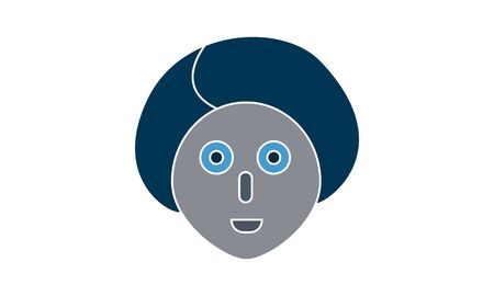 Face Mask icon isolated on white backgroundのイラスト素材