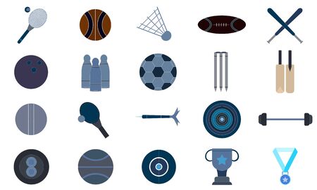 Sports icon set vector illustration. Can be used for web and mobile apps.のイラスト素材