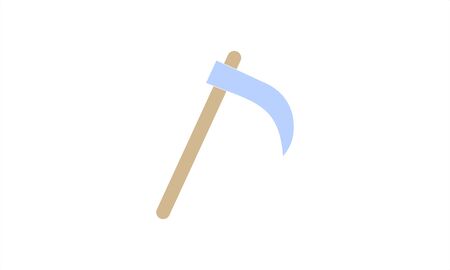 Sickle icon from Agriculture, Farming and Gardening collection.のイラスト素材