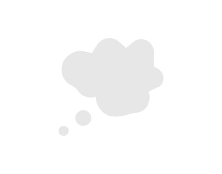 Thinking bubble vector imageのイラスト素材