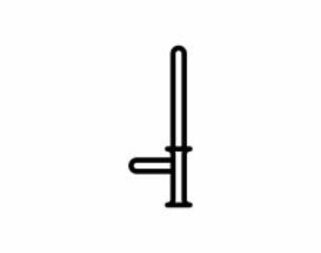 Police baton icon - vectorのイラスト素材