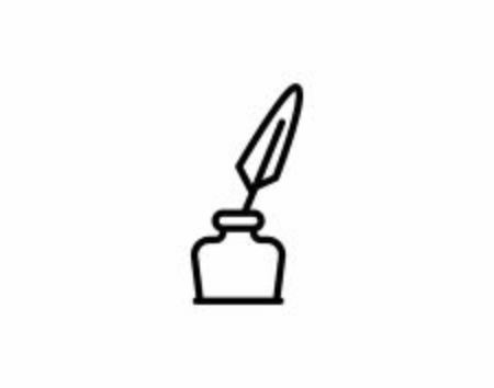 ink pen iconのイラスト素材