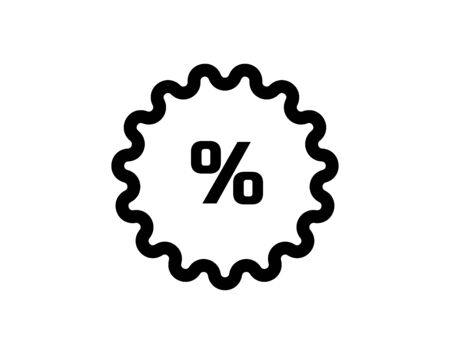 price-tag icon vector label tag symbol. discount element, coupon tag with label - Vectorのイラスト素材