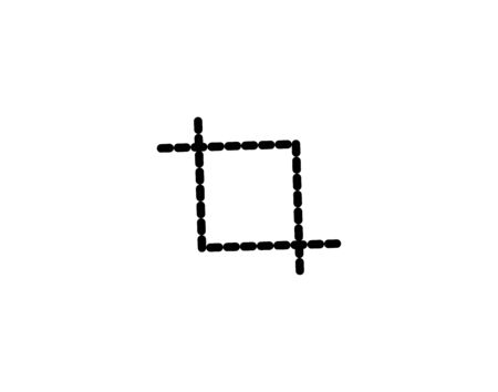 Illustration of crop icon on white background - Vectorのイラスト素材