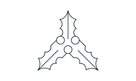 Christmas Ornament icon vector illustrationのイラスト素材