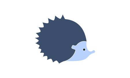Hedgehog icon symbol creative sign from hedgehog vector imagのイラスト素材