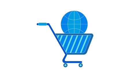 e-commerce vector icon. Isolate on white background.のイラスト素材