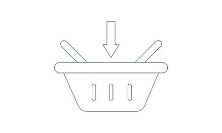 Add to cart icon vector illustration.のイラスト素材
