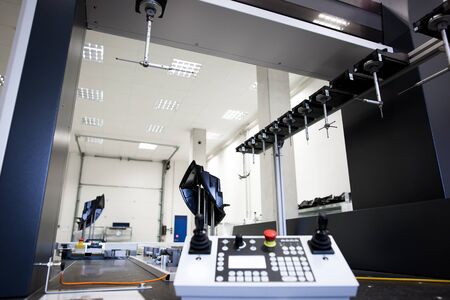 Professional, engineering 3D measurement for plastic moldings, development conceptの写真素材