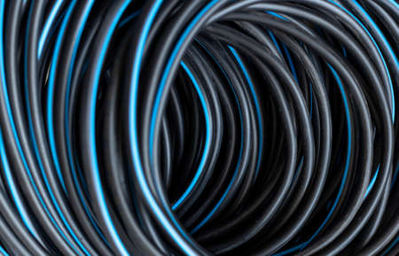 Electrical installation material, wires and cables for an electrical wiringの写真素材