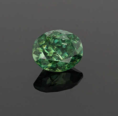 Demantoid Andradite: A Brilliant Primary Gemstoneの写真素材