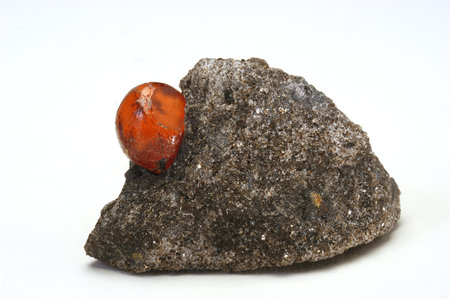 Spessartine: A Rich Primary Garnet Mineralの写真素材