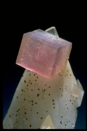 Gaskins Mine Calcite - Associated Mineral Chalcopyrite - Associated Mineral Fluorite - Primary Mineralの写真素材