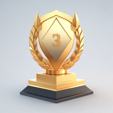 award 3d render element set, star, prize, crown  concept AI genertiveの写真素材
