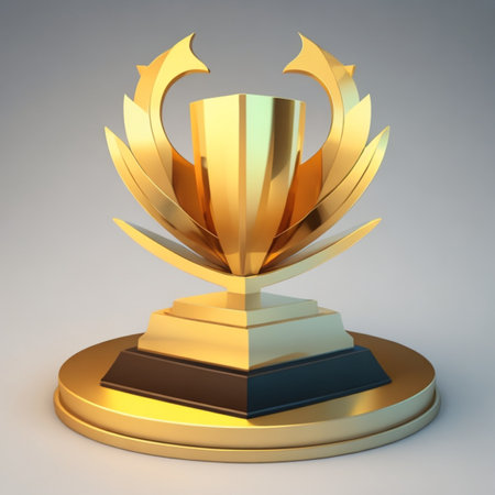 award 3d render element set, star, prize, crown  concept AI genertiveの写真素材