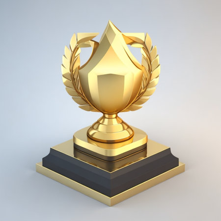 award 3d render element set, star, prize, crown  concept AI genertiveの写真素材