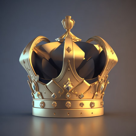 award 3d render element set, star, prize, crown  concept AI genertiveの写真素材