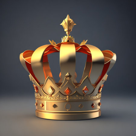 award 3d render element set, star, prize, crown  concept AI genertiveの写真素材