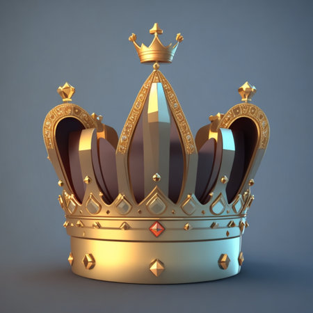 award 3d render element set, star, prize, crown  concept AI genertiveの写真素材