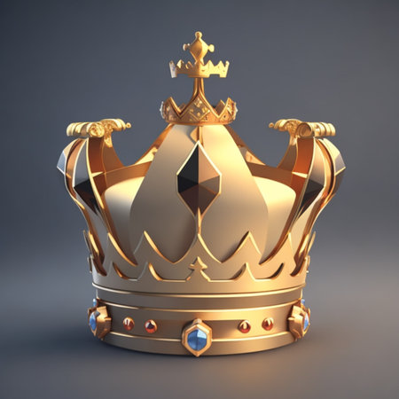 award 3d render element set, star, prize, crown  concept AI genertiveの写真素材